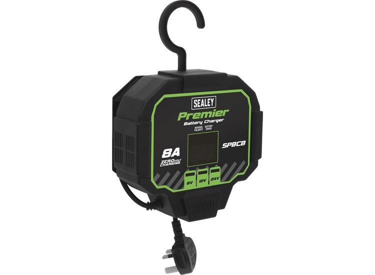 Sealey SPBC8 Battery Charger 8A Fully Automatic