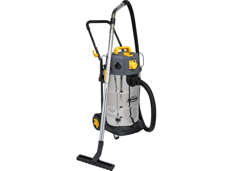 Sealey PC380M110V Vacuum Cleaner Industrial Dust-Free Wet/Dry 38L 1100W/110V Stainless Steel Drum M Class Filtration