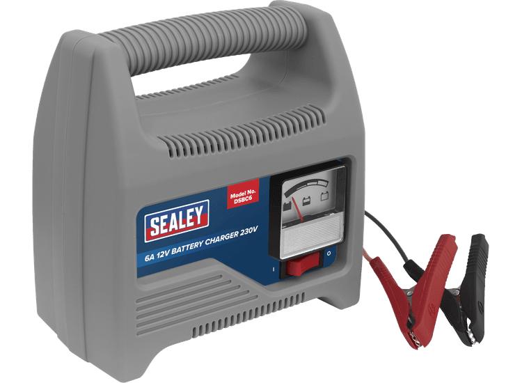 Sealey DSBC6 Battery Charger 12V 6A 230V