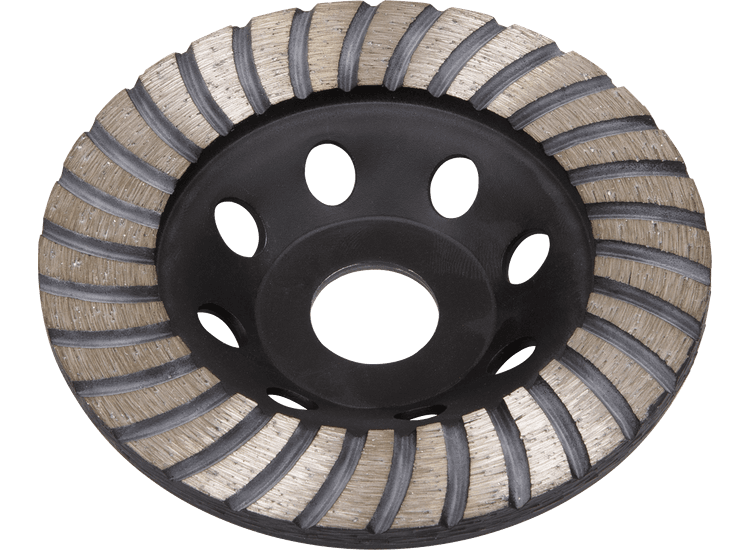 Sealey WDRTCUP115 Concrete Grinding Head Turbo Row Ø115mm