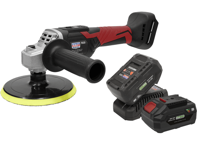 Sealey CP20VRPKIT2 Cordless Rotary Polisher Kit 20V Ø150mm - 2 Batteries