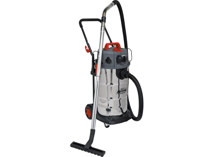 Sealey PC380M Vacuum Cleaner Industrial Dust-Free Wet/Dry 38L 1500W/230V Stainless Steel Drum M Class Filtration