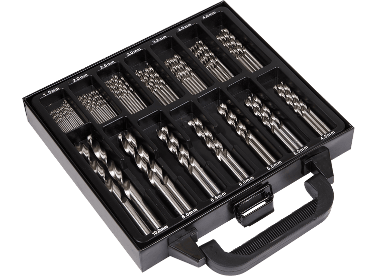 Sealey DBS99FG Drill Bit Set Fully Ground 99pc