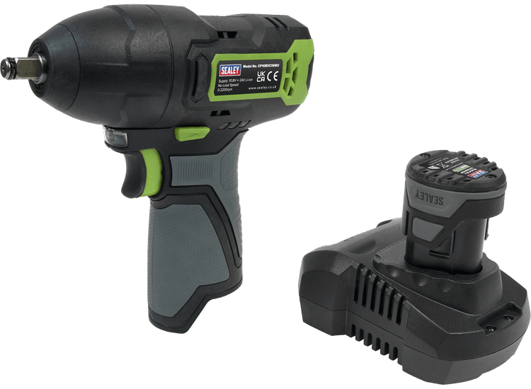 Sealey CP108VCIW Cordless Impact Wrench 3/8"Sq Drive 10.8V 2Ah