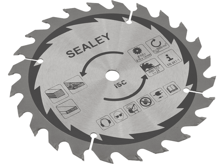 Sealey CP20VCS.03 Cut-Off Saw Blade Ø150 x 1.6mm/Ø10mm 24tpu