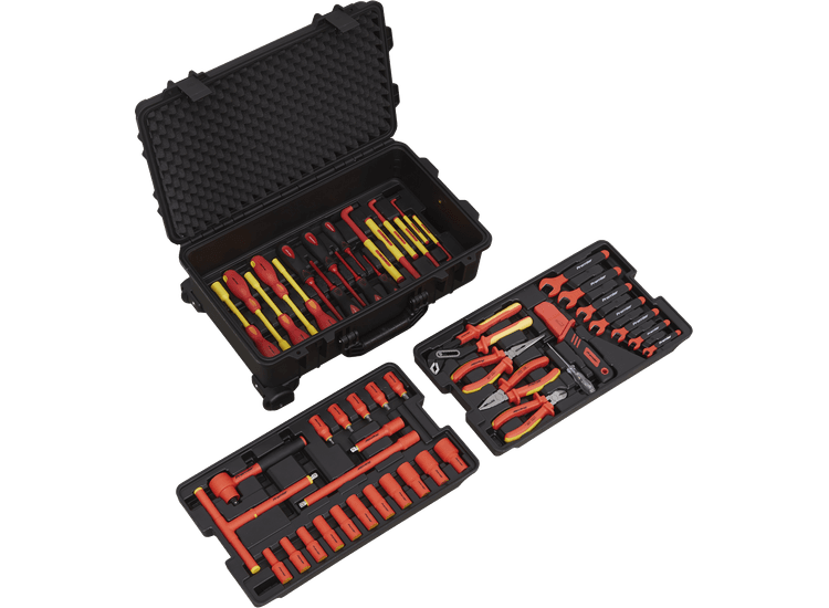 Sealey AK7938 1000V Insulated Tool Kit 3/8"Sq Drive 50pc