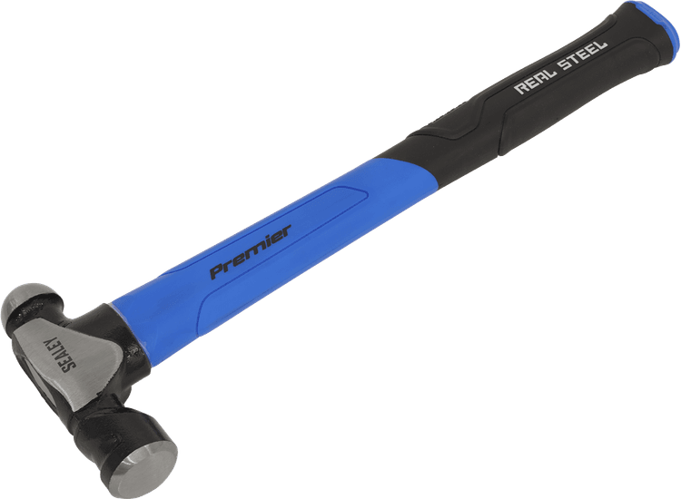Sealey BPHG24 Ball Pein Hammer with Fibreglass Shaft 24oz