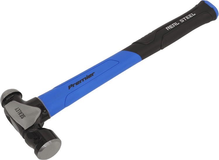 Sealey BPHG32 Ball Pein Hammer with Fibreglass Shaft 32oz