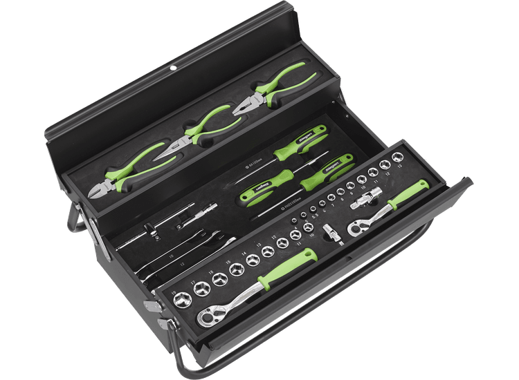 Sealey S01215 Cantilever Toolbox with Tool Kit 70pc