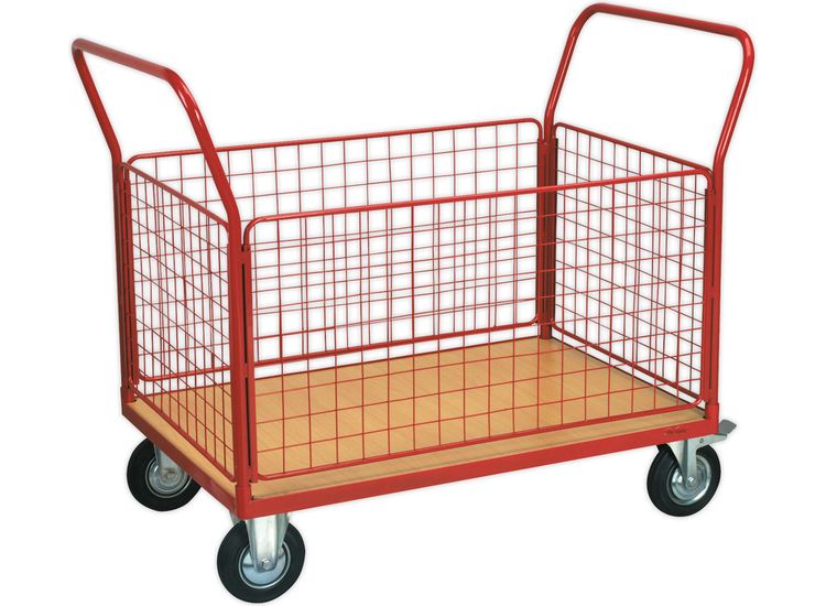 Sealey CST773 Platform Truck with 4 Removable Sides 300kg 1200 x 800mm