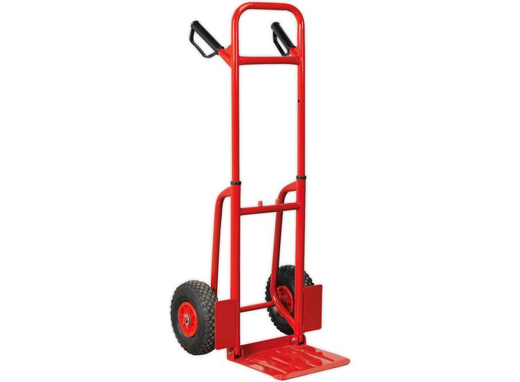 Sealey CST801 Sack Truck with Pneumatic Tyres 200kg Folding