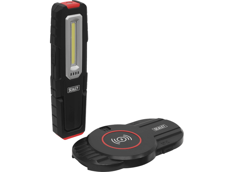 Sealey LEDWCBCOMBO2 Inspection Light 5W &amp; 1W COB LED &amp; Single Wireless Charging Base