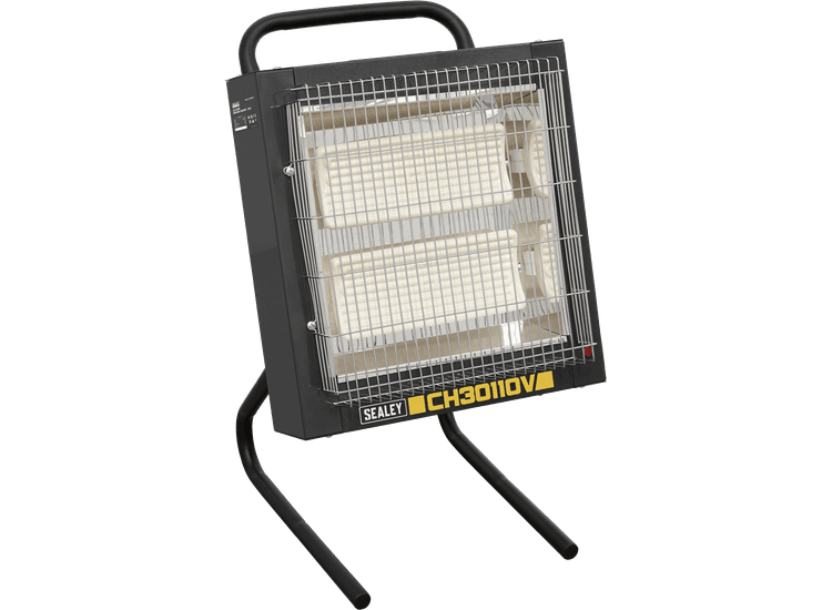 Sealey CH30110V Ceramic Heater 1.2/2.4kW - 110V