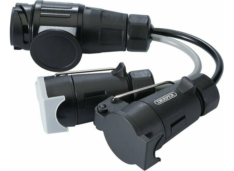 Draper 99661 13-Pin Euro to 7-Pin N-Type/7-Pin S-Type Converter