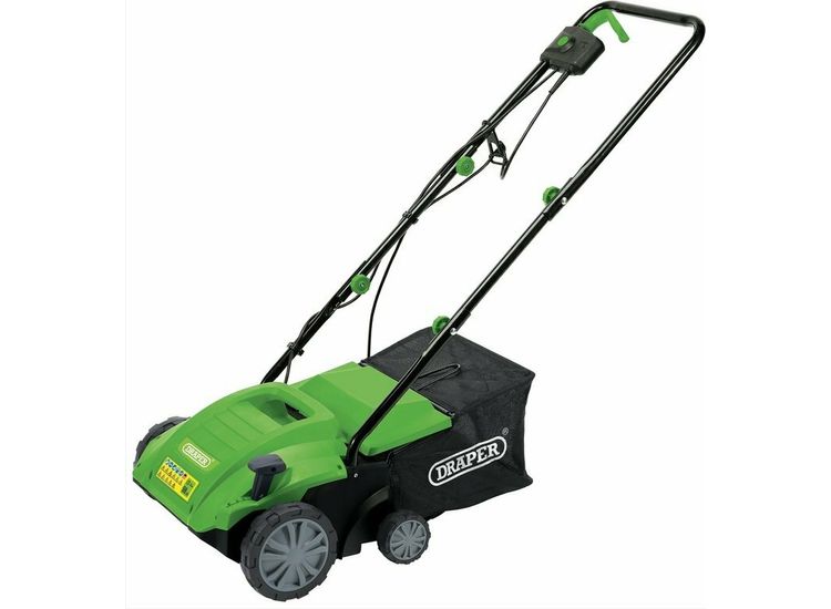 Draper 97921 230V Lawn Aerator/Scarifier, 320mm