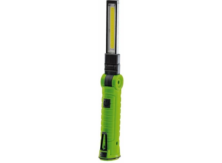 Draper 11856 COB/SMD LED Rechargeable Slimline Inspection Lamp, 3W, 170 Lumens, Green