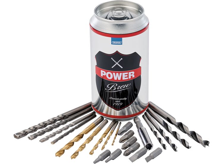 Draper 99802 Combination Screwdriver and Drill Bit Set - Special Edition - Power Brew (22 Piece)