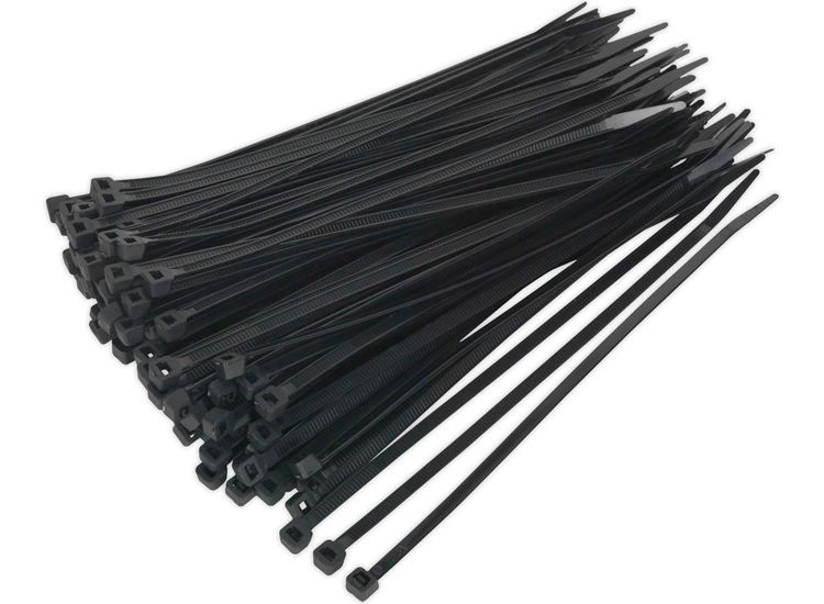 Sealey CT20048P100 Cable Tie 200 x 4.8mm Black Pack of 100