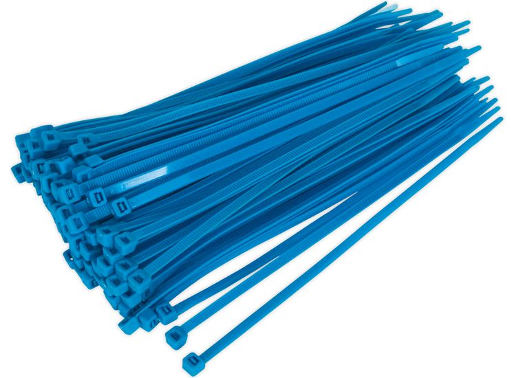Sealey CT20048P100B Cable Tie 200 x 4.8mm Blue Pack of 100