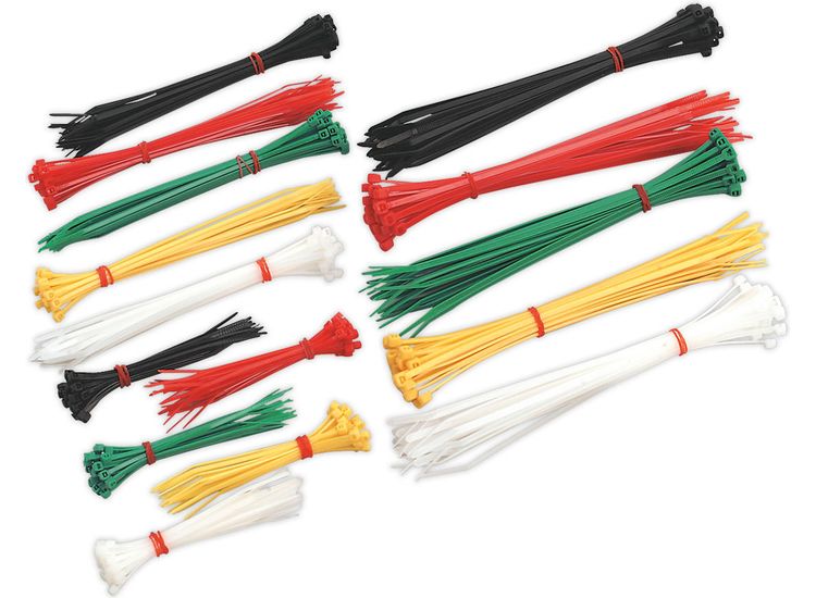 Sealey CT375 Cable Tie Assortment Pack of 375
