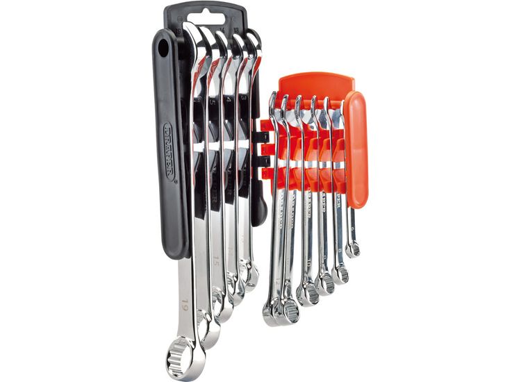 Draper 66093 HI-TORQ&amp;#174; Metric Combination Spanner Set, Orange (11 Piece)