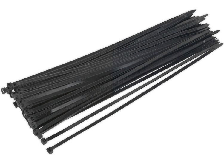 Sealey CT45076P50 Cable Tie 450 x 7.6mm Black Pack of 50