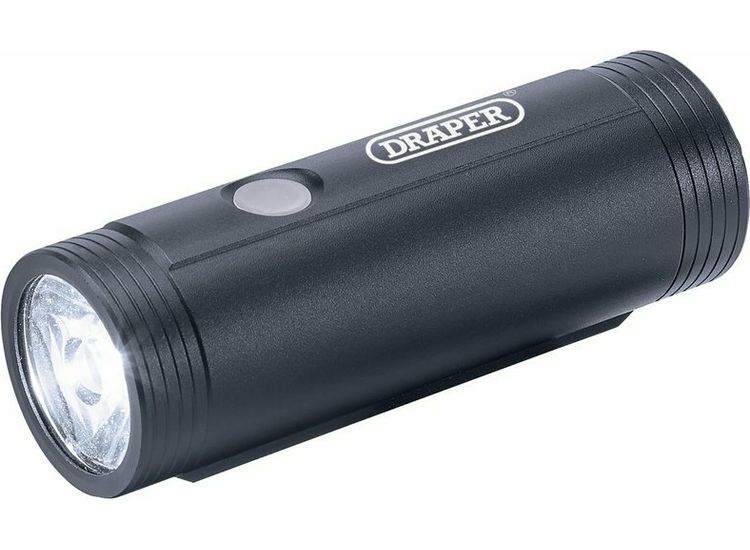 Draper 38203 Rechargeable LED Bicycle Front Light