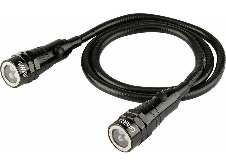 Draper 99703 Twin LED Flexible Inspection Light With Magnetic Ends, 905mm