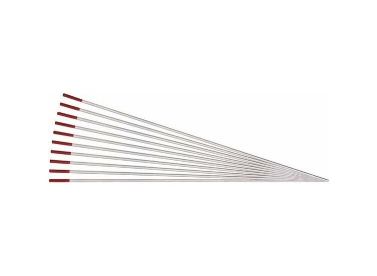 Draper 98448 1.6mm x 150mm Thoriated Tungsten Electrodes (Pack of 10)