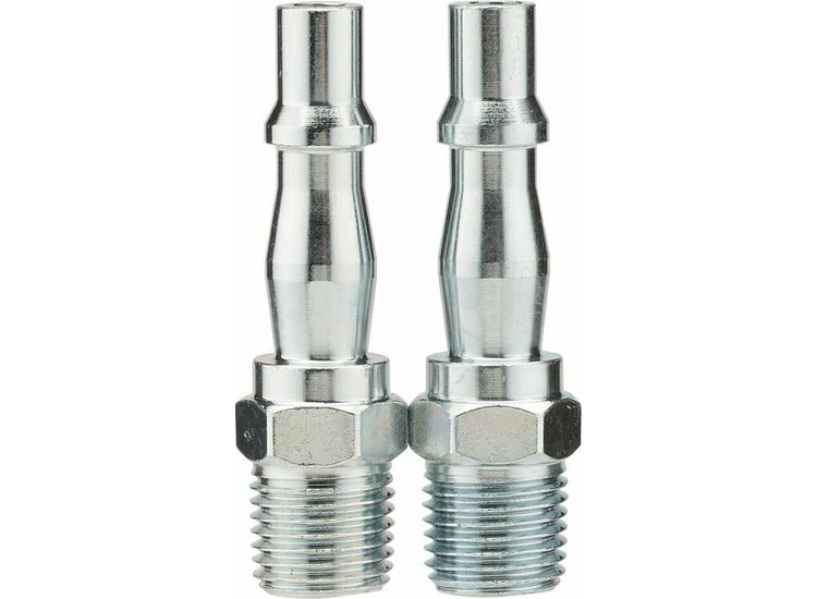 Draper 70860 1/4" Male Screw Adaptor (Pack of 2)