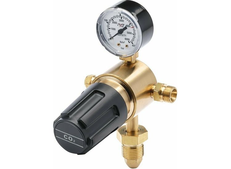 Draper 70135 130 Bar Gas Bottle Regulator with Gauge