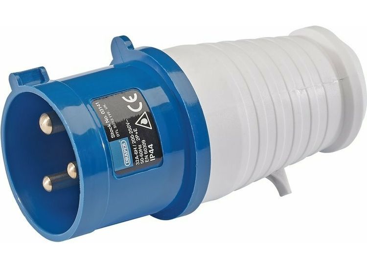 Draper 03141 230V IP44 Site Plug, 32A