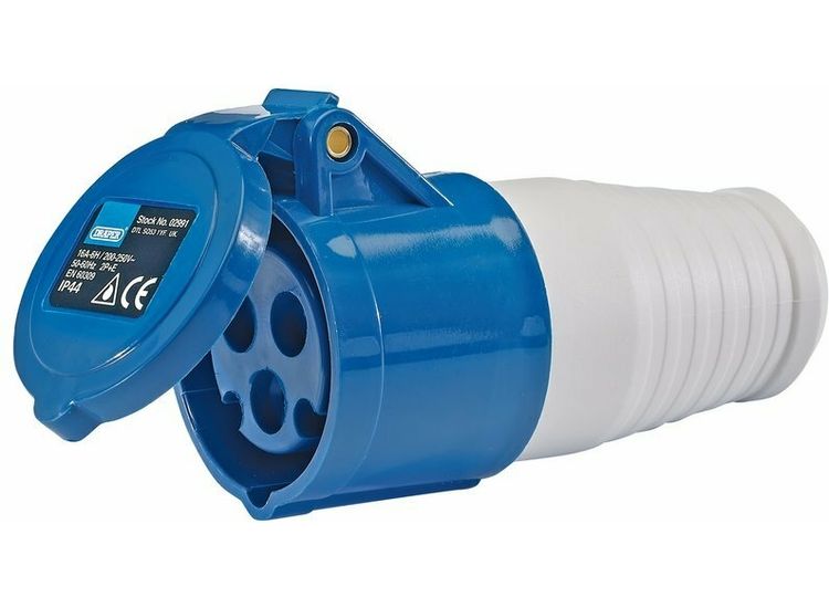 Draper 02991 230V IP44 Site Socket, 16A