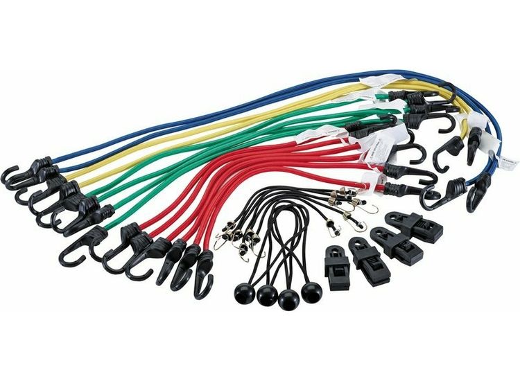 Draper 93447 Assorted Bungee Pack with Storage Case (28 Piece)
