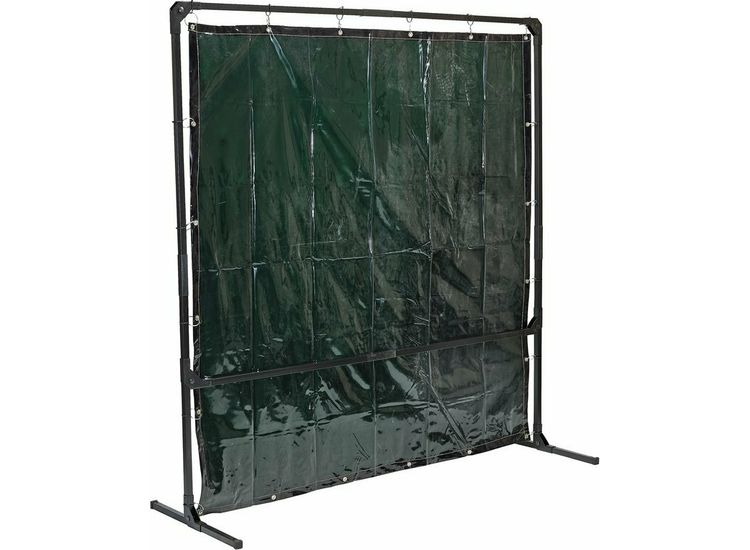 Draper 28406 Welding Curtain with Metal Frame, 6' x 6'