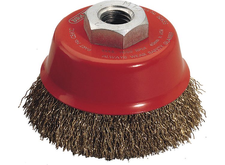 Draper 52635 Draper Expert Crimped Wire Cup Brush, 60mm, M14