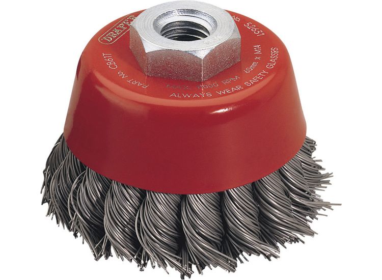 Draper 52631 Draper Expert Twist Knot Wire Cup Brush, 60mm, M14