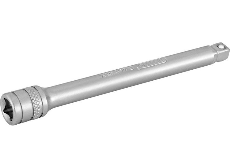 Draper 16722 Draper Expert Wobble Extension Bar, 1/4" Sq. Dr., 100mm, Micro Satin Chrome