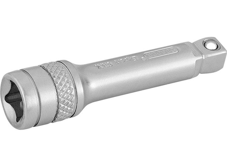 Draper 16720 Draper Expert Wobble Extension Bar, 1/4" Sq. Dr., 50mm, Micro Satin Chrome