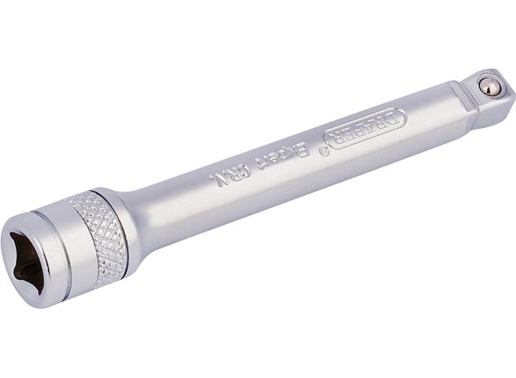 Draper 16721 Draper Expert Wobble Extension Bar, 1/4" Sq. Dr., 75mm, Micro Satin Chrome