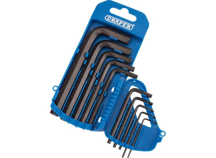 Draper 33688 Imperial Hexagon Key Set with Storage Holder (10 Piece)