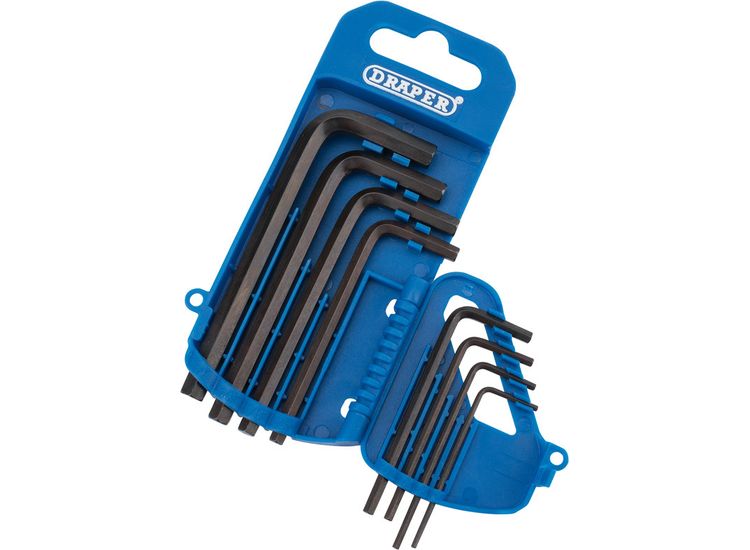Draper 33685 Imperial Hexagon Key Set with Storage Holder (8 Piece)