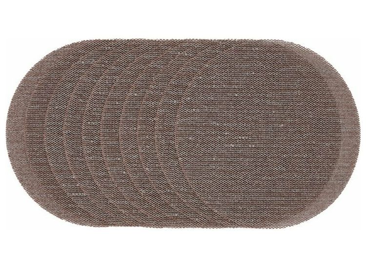 Draper 61012 Mesh Sanding Discs, 150mm, 80 Grit (Pack of 10)