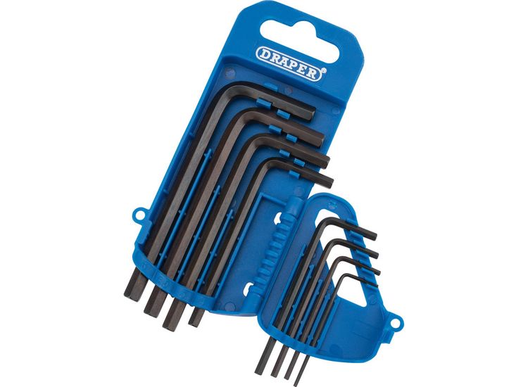 Draper 33679 Metric Hexagon Key Set with Storage Holder (8 Piece)