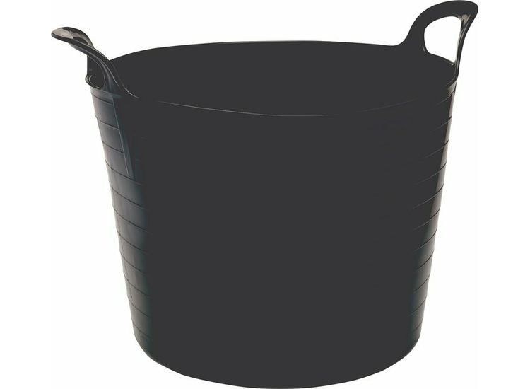 Draper 43475 Multi-Purpose Flexible Bucket, 42L Capacity, Black