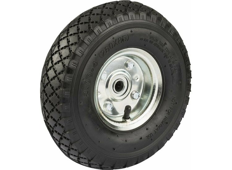 Draper 83966 Pneumatic Rubber Wheel, 258mm