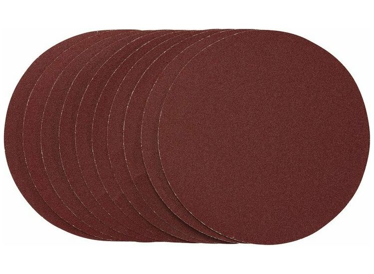 Draper 63014 Sanding Discs, 150mm, PSA, 120 Grit, (Pack of 10)