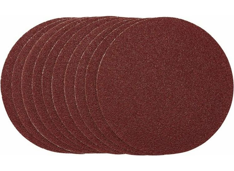 Draper 62991 Sanding Discs, 150mm, PSA, 40 Grit, (Pack of 10)