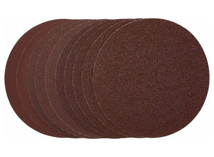 Draper 63016 Sanding Discs, 150mm, PSA, Assorted Grit, (Pack of 10)