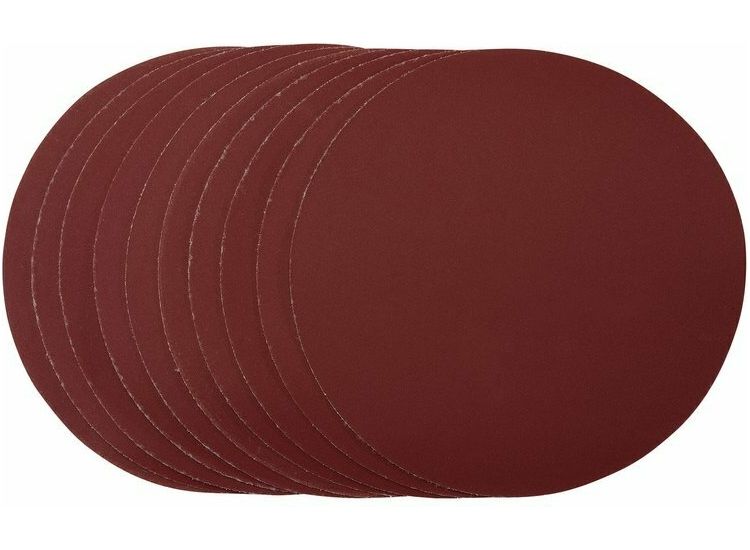 Draper 63797 Sanding Discs, 180mm, Hook &amp; Loop, 400 Grit, (Pack of 10)